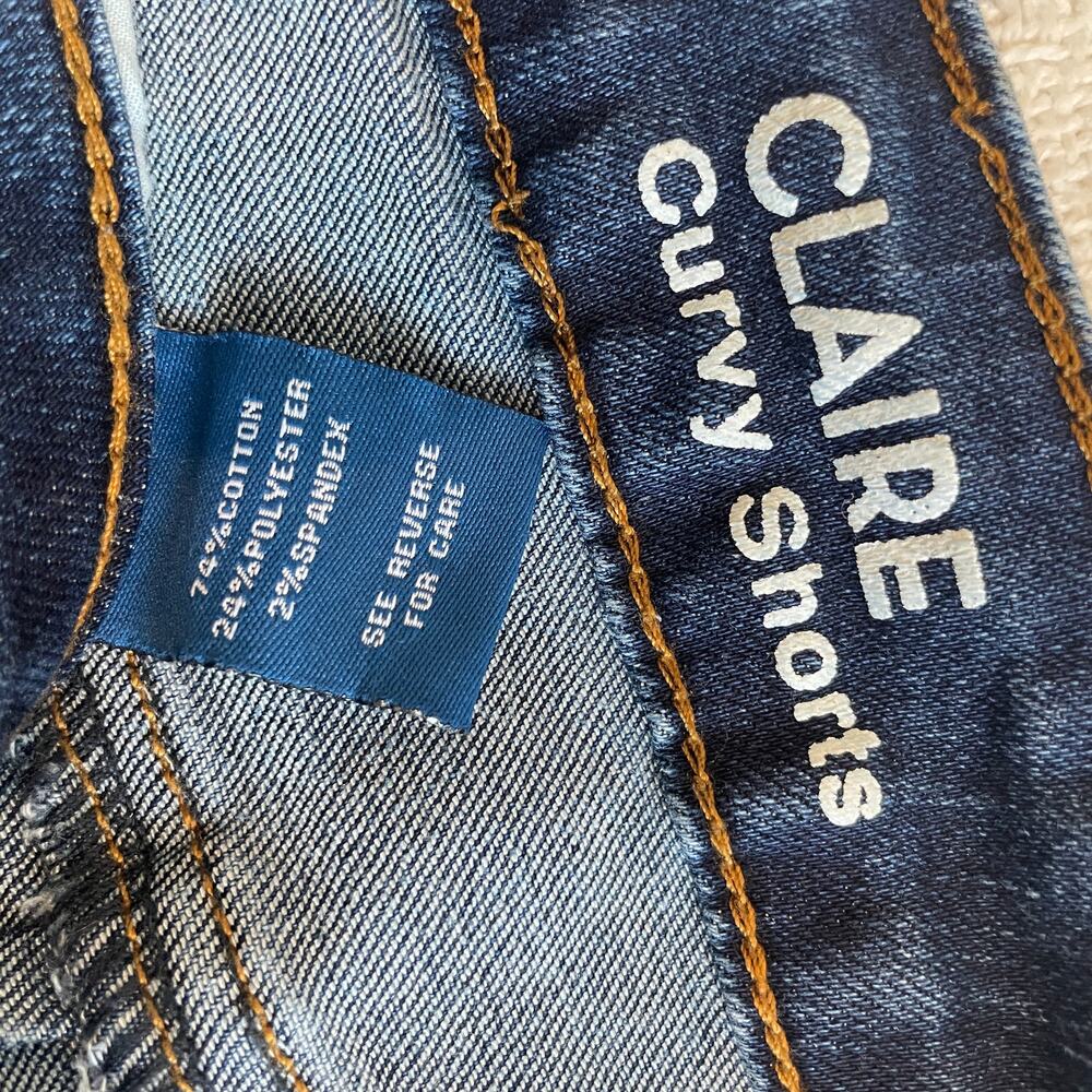 !iT 16 Claire curvy stretch jean shorts SH 1994 - Picture 6 of 12
